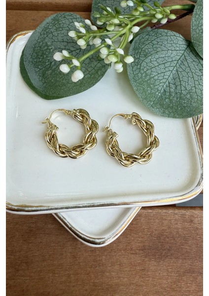 Çelik Sarmal Halka Küpe