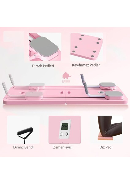 Fonksiyonel Pilates Istasyonu – Reformer, Tower ve Chair Özellikli Profesyonel Pilates Ekipmanı indirimleri