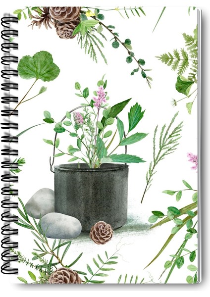 Doğa ve Kamp Temalı Tasarım Tel Spiralli 4'lü Hatıra, Günlük, Ajanda, Anı, Okul Defter Seti indirimleri