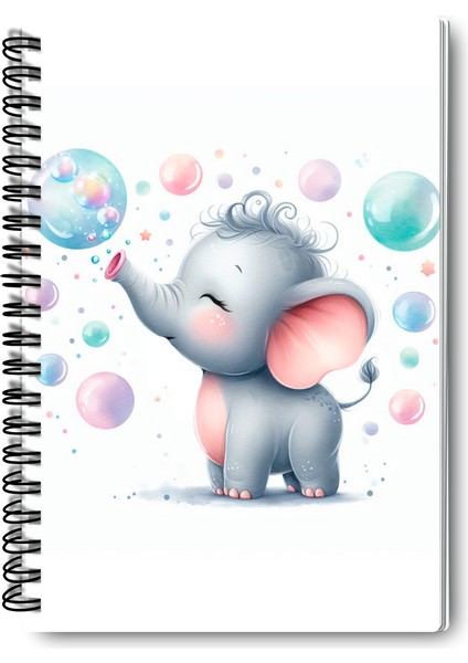 Sevimli Hayvanlar No:1 Tasarım Tel Spiralli 4'lü Hatıra, Günlük, Ajanda, Anı, Okul Defter Seti indirimleri