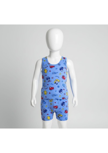 Çocuk Pamuklu Atlet ve Boxer Külot Seti | Alerji Yapmayan %100 Pamuk Askılı Atlet | Nefes Alan Rahat Kumaş – Renkli ve Desenli Modeller fiyatları