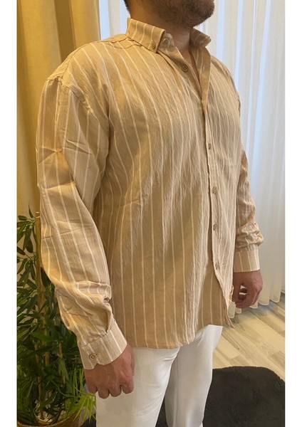 Oversize Dokuma Kumaş Gömlek fiyatları
