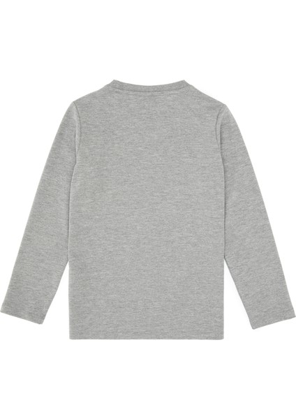 Erkek Çocuk Gri Melanj Sweatshirt 50314002-VR086 modelleri