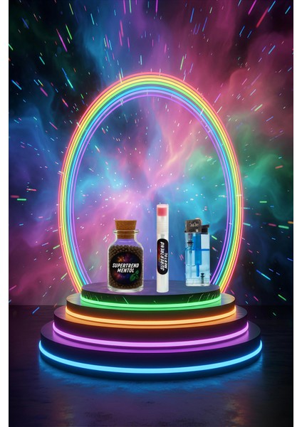 Mentol Topu 1000 Adet Böğürtlen Mentol 1 Adet Apliaktör ve Çakmak Hediye