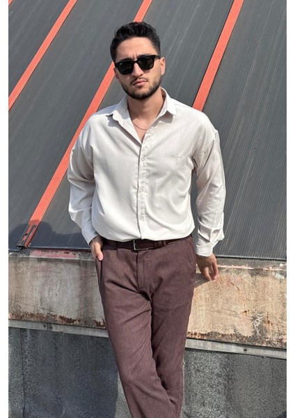 Erkek, Nakış Detaylı, Regular-Fit, Kışlık-Baharlık, Ince Fitilli Kadife Gömlek G16 modelleri