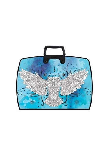 Desenli Mandala Serisi 38X55 Proje ve Resim Çantası Baykuş Desenli5 fiyatları