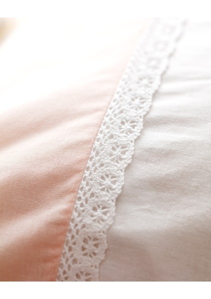 Nicola %100 Pamuk 2'li Yastık Kılıfı - Pudra indirimleri