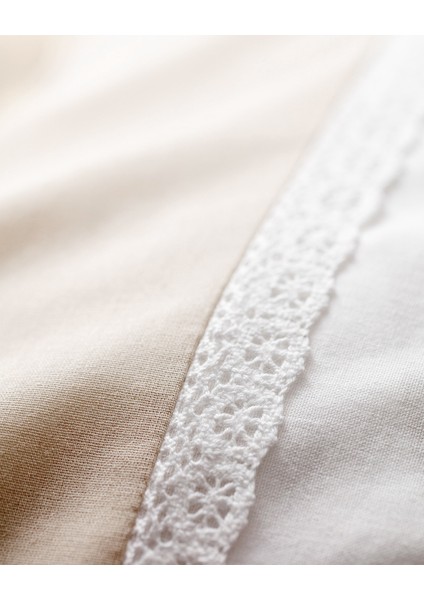 Nicola %100 Pamuk 2'li Yastık Kılıfı - Bej indirimleri