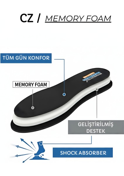 Comforstep Ortopedik Memory Tabanlık , Rahat Ayakkabı Iç Tabanlık , Spor Ayakkabı Tabanlığı