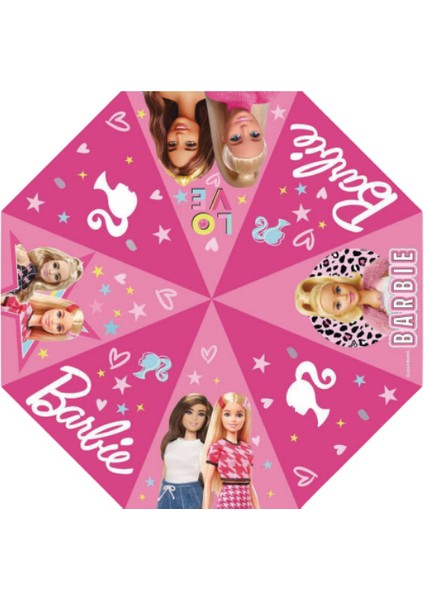 Koruma Kılıflı Lisanslı Pembe Barbie Çocuk Şemsiyesi BNT159 fiyatları