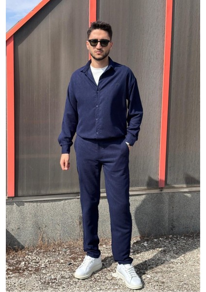 Erkek, Nakış Detaylı, Regular-Fit, Kışlık-Baharlık, Ince Fitilli Kadife Gömlek G16 indirimleri