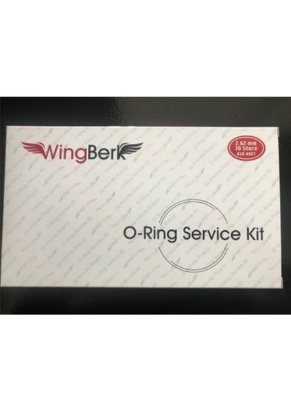Wingberk 2.62MM Kalınlık Oring Set