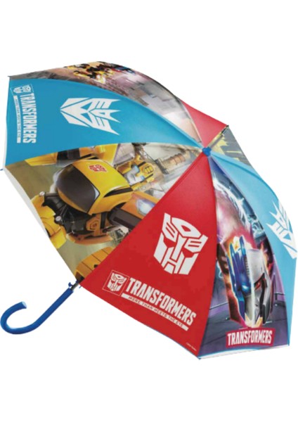 Koruma Kılıflı Lisanslı Lacivert Transformers Çocuk Şemsiyesi BNT159