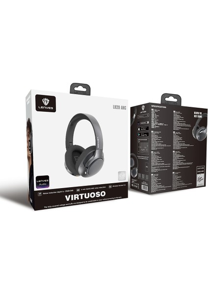 LH29 Anc Özellikli Tws Kulak Üstü Bluetooth Kulaklık V5.4 Siyah modelleri