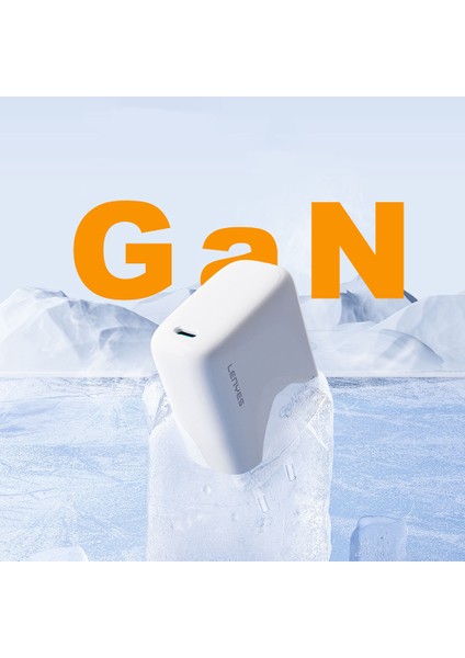 LCH94 Type-C Gan Teknolojili Pd Hızlı Şarj Özellikli Şarj Başlığı 45W Beyaz modelleri