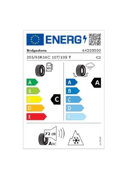 205/65 R16C 107/105T Duravis Van Winter Kış Lastiği (Üretim Yılı: 2025 ) fiyatları
