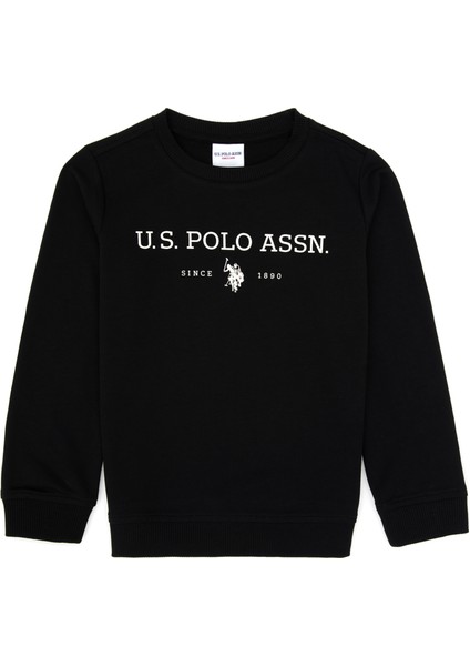 Erkek Çocuk Siyah Sweatshirt 50313900-VR046