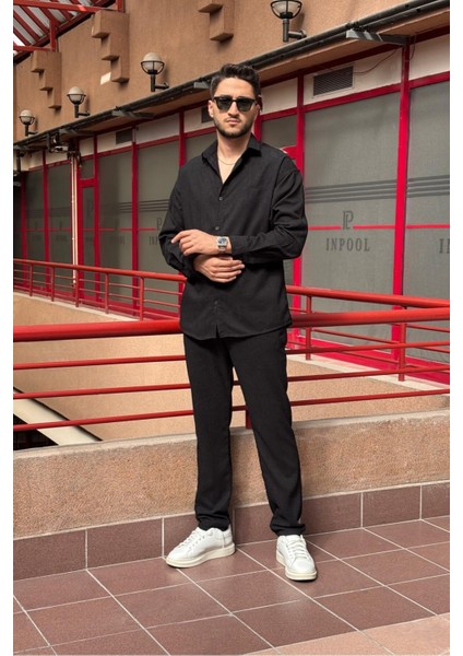 Erkek, Nakış Detaylı, Regular-Fit, Kışlık-Baharlık, Ince Fitilli Kadife Gömlek G16 modelleri