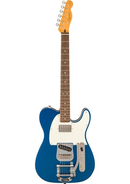 Squier Classic Vibe Custom Telecaster Sh With Bigsby Lake Placid Blue Elektro Gitar