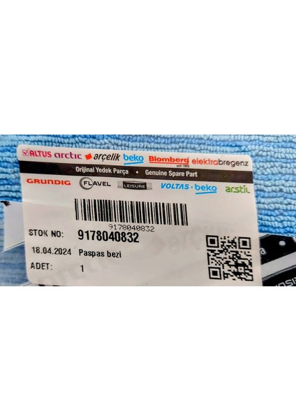 Arçelik - RS-9131 Toz Robot Süpürge (Toz Torbası 1 Adet ve Mopu 1 Adet)