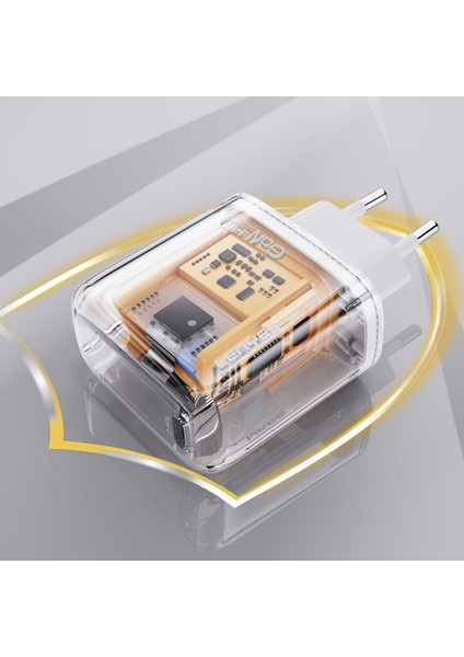 LCH92 Type-C Gan Teknolojili Pd Hızlı Şarj Özellikli Şarj Başlığı 30W Beyaz fırsatları
