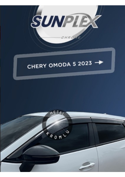 Chery Omoda 5 2023 ve Sonrası Kromlu Cam Rüzgarlığı Takım 4’lü Takım Rüzgar Kesici, Yağmur Önleyici fiyatları