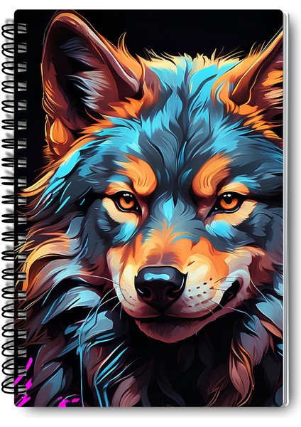 Pop Art Kurt Temalı Tasarım Tel Spiralli 4'lü Hatıra, Günlük, Ajanda, Anı, Okul Defter Seti indirimleri