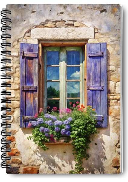 Purple Dream Nostaljik Tasarım Tel Spiralli 4'lü Hatıra, Günlük, Ajanda, Anı, Okul Defter Seti indirimleri
