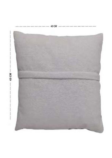 Etnik Bohem Yaprak Desen Bej Zemin Dijital Baskılı Dekoratif 4lü Kırlent Kılıfı Takım indirimleri