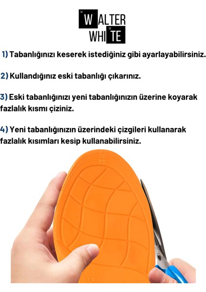 W40 Ark Destekli Tabanlık Rahat Tabanlık Rahat Tabanlık Konfor Tabanlık Topuk Destekli Iç Tabanlık