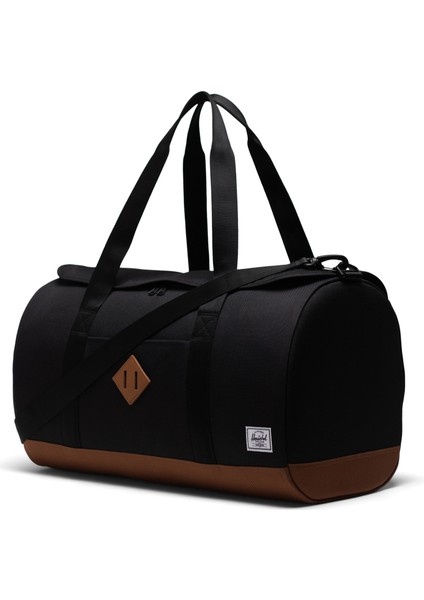 Heritage Unisex Duffle - Siyah/Kahverengi