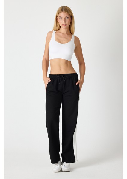 Kadın Yanı Şeritli Plazzo Pantolon 3000 fırsatları