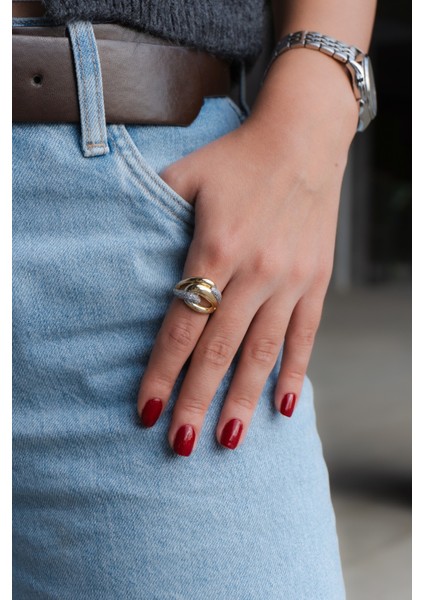 Zirkon Taşlı Çelik Yüzük modelleri