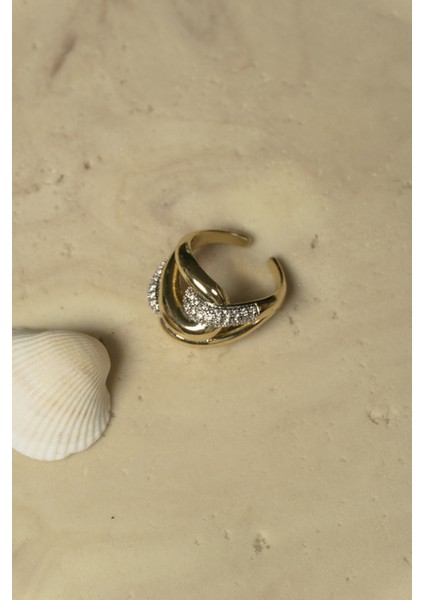 Zirkon Taşlı Çelik Yüzük indirimleri