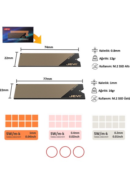 Co- Graphene M.2 SSD M.2 NVMe SSD Soğutucu (Dizüstü ve Masaüstü) indirimleri