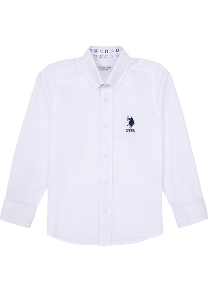 Erkek Çocuk Beyaz Gömlek Desenli 50316701-VR013 fiyatları