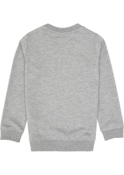 Erkek Çocuk Gri Melanj Sweatshirt 50307801-VR086 fiyatları