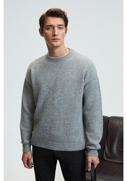 Tromso Erkek Pofuduk Yumusacık Recyle Bisiklet Yakalı Triko Grimelanj Kazak fiyatları