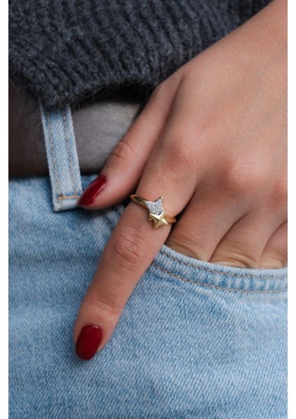 Zirkon Taşlı Çelik Yüzük fiyatları