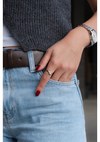 Zirkon Taşlı Çelik Yüzük modelleri