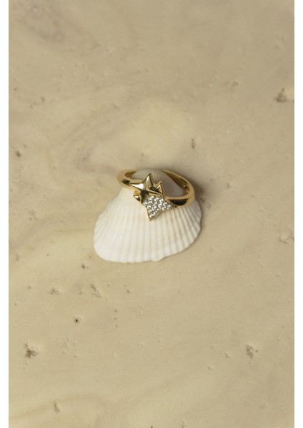 Zirkon Taşlı Çelik Yüzük fırsatları