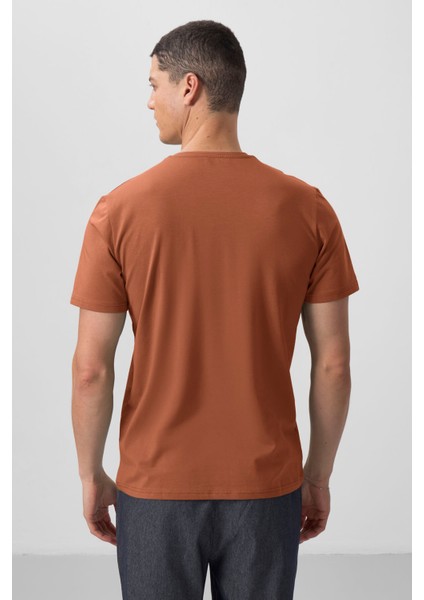 Tarçın Basic Kısa Kol Standart Kalıp V Yaka Erkek T-Shirt - 87912 indirimleri