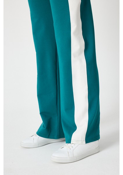 Kadın Yanı Şeritli Plazzo Pantolon 3000 fırsatları