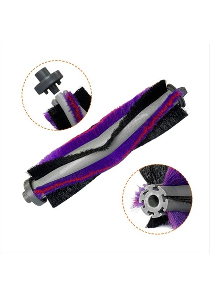 A8 / Eureka E10S / Eta Aurum Pro 624 Robot Vakum Aksesuarları Yedek Ana Yan Fırça Filtresi Mop Pad Için 11 Adet (Yurt Dışından) fırsatları