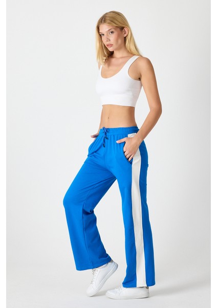 Kadın Yanı Şeritli Plazzo Pantolon 3000 modelleri