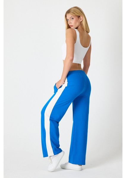 Kadın Yanı Şeritli Plazzo Pantolon 3000 indirimleri