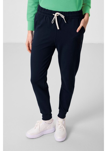 Su Yeşili-Lacivert Kapüşonlu Oversize Kadın Eşofman Takım - 95336 fiyatları