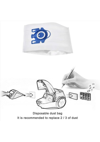 30PCS Miele Tip Gn Vakum ve 12 Paket Filtreleri Için Yedek Toz Torbaları S2 S5 S8 C1 C3 Vakum Süpürge Aksesuarları (Yurt Dışından) indirimleri