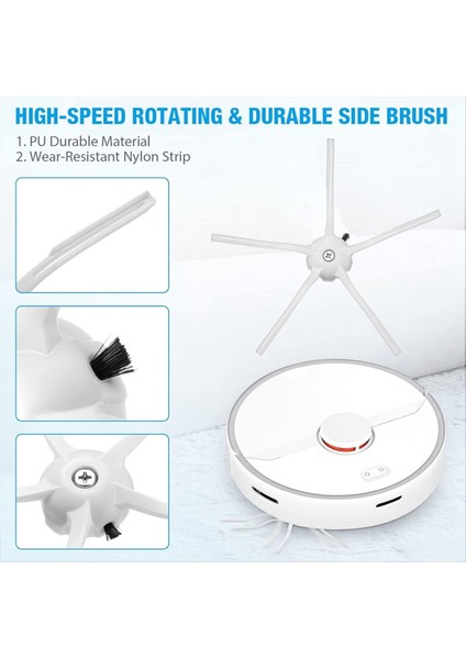 Roborock Için Aksesuarlar S7 Maxv Ultra S7 Pro Ultra Robot Vakum Aksesuarları Fırça Paspası Hepa Filtre Toz Çantası Temizlik (Yurt Dışından) modelleri