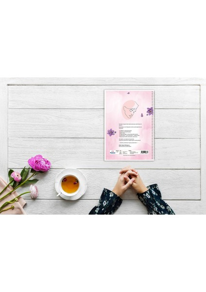 Kadın Yaşam Planlayıcısı | A4 Spiral Ciltli | 110 Sayfa Renkli | Haftalık & Aylık Plan | Bütçe – Kişisel Bakım – Mutfak – Tatil Notları indirimleri